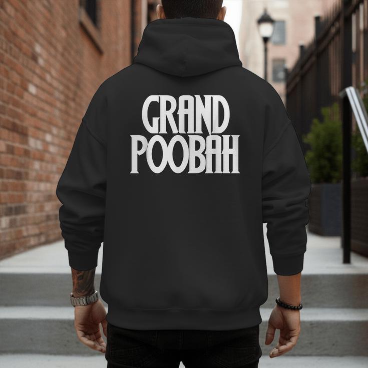 Grand Poobah Shirt For Fathers Day Dad T-Shirt Men's Hoodie Back Print