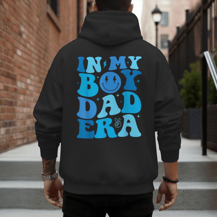 Groovy In My Boy Dad Era For Fathers Day Men's Hoodie Back Print