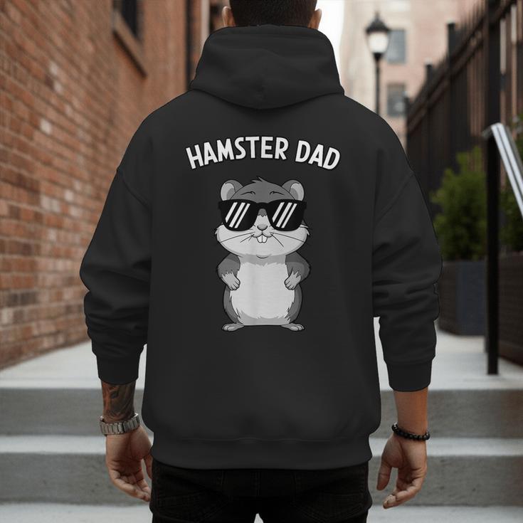 Hamster For Men Dad Boys Animal Hamster Lover Men's Hoodie Back Print