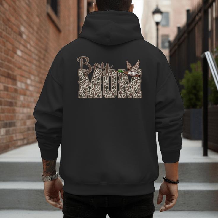 Hunting Boy Mom Duck Camouflage Camo Preppy Camo Dad Men's Hoodie Back Print Hunting Boy Mom Duck Camouflage Camo Preppy Camo Dad Men's Hoodie Back Print