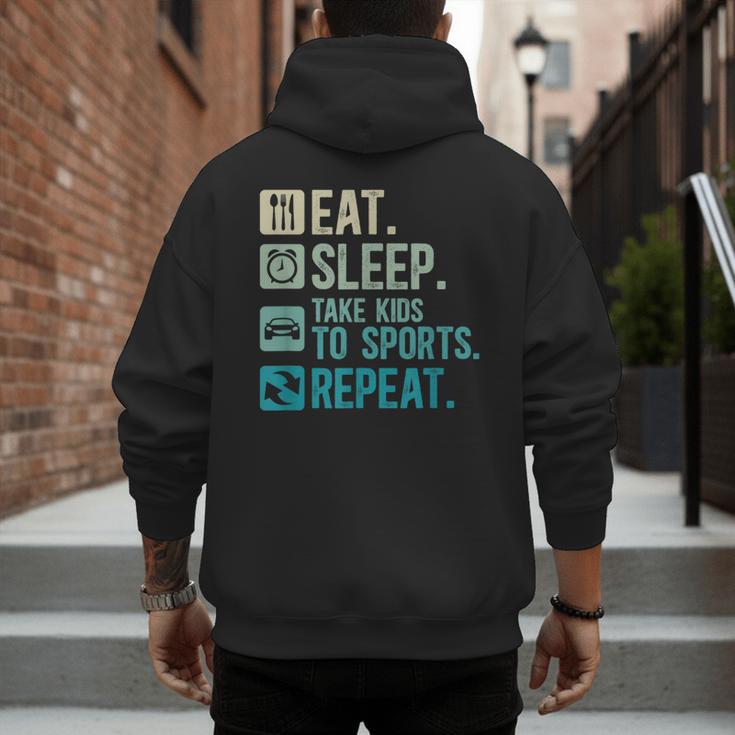 Take Kids To Sports Dad Sports Father Sport Dad Men's Hoodie Back Print Take Kids To Sports Dad Sports Father Sport Dad Men's Hoodie Back Print