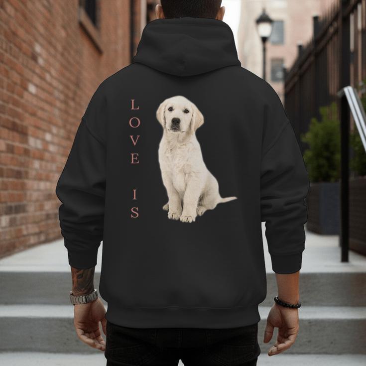 Labrador Retriever Shirt Women Men Lab Mom Dad Dog Tee Men's Hoodie Back Print