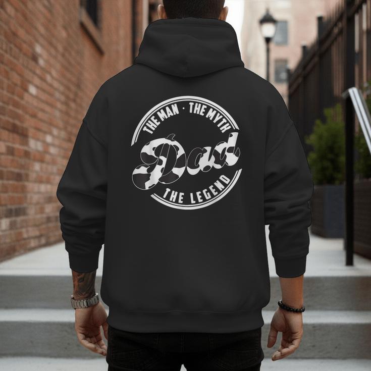 The Man The Myth The Legend Daddy Love Cows Dad Cow Print Men's Hoodie Back Print The Man The Myth The Legend Daddy Love Cows Dad Cow Print Men's Hoodie Back Print