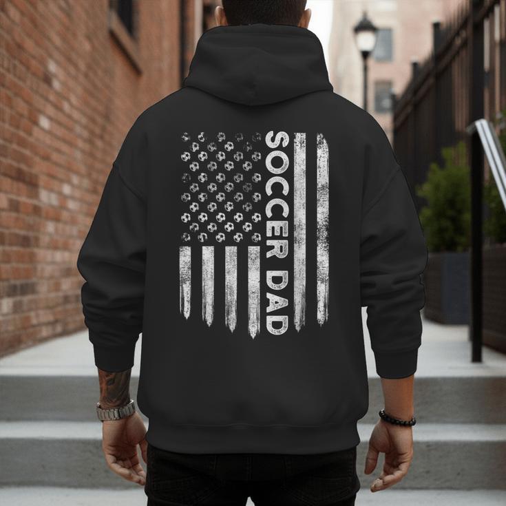 New First Time Dad To Be Symbol Tools Soccer Daddy DA1 Men's Hoodie Back Print