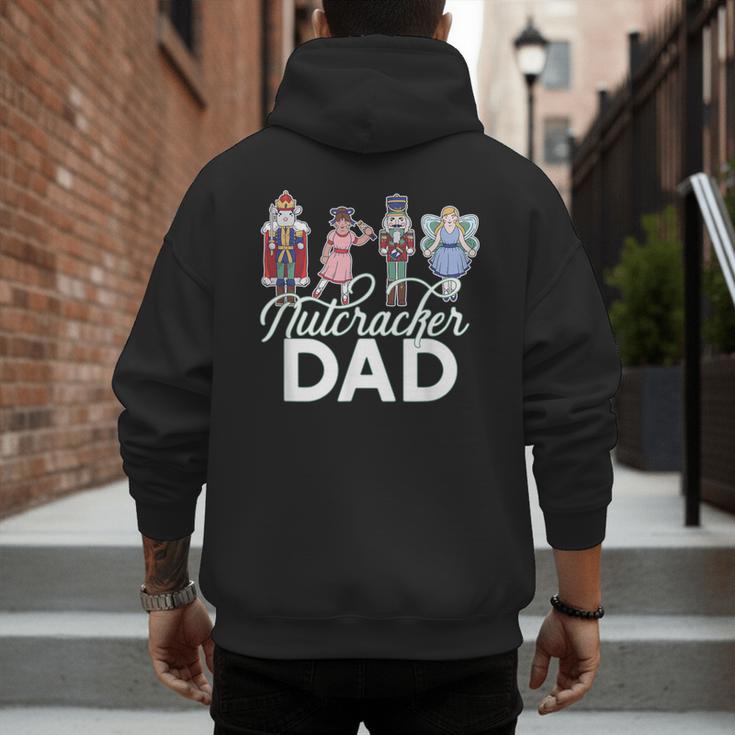 NUTCRACKER DAD Fun Christmas Ballet Parent Meme Men's Hoodie Back Print NUTCRACKER DAD Fun Christmas Ballet Parent Meme Men's Hoodie Back Print