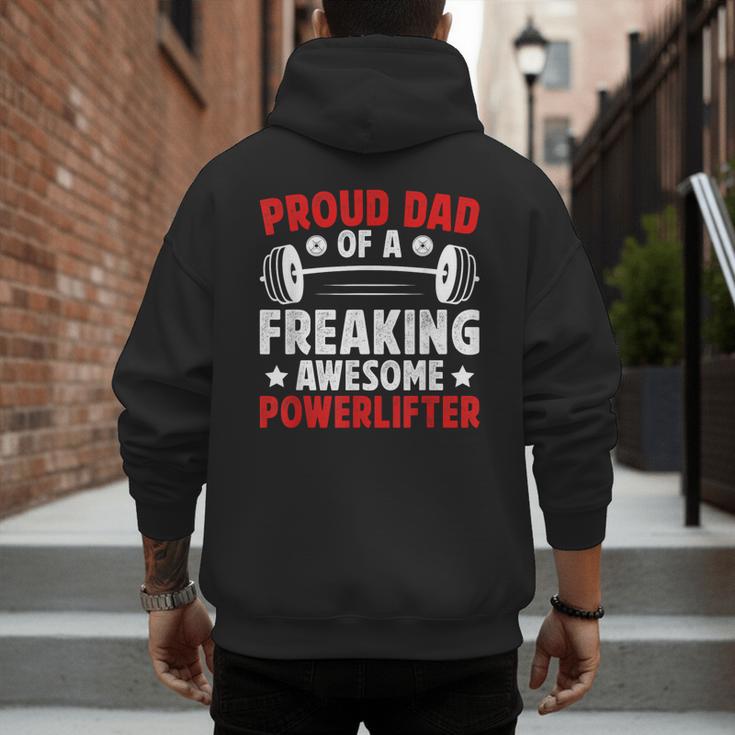 Proud Dad Of A Powerlifter Father Powerlifting Dad Men's Hoodie Back Print Proud Dad Of A Powerlifter Father Powerlifting Dad Men's Hoodie Back Print