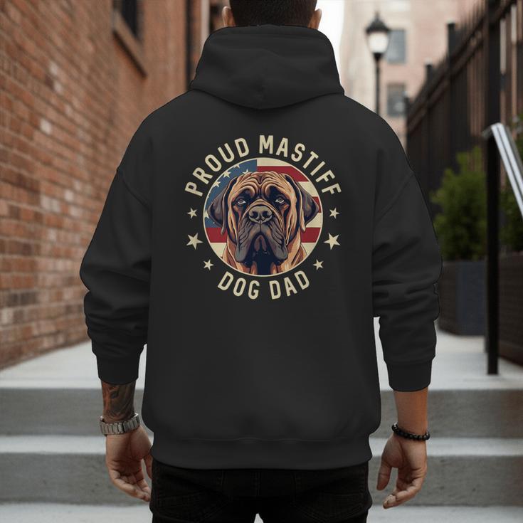 Proud Mastiff Dad American Flag Patriotic Mastiff Dad Men's Hoodie Back Print Proud Mastiff Dad American Flag Patriotic Mastiff Dad Men's Hoodie Back Print