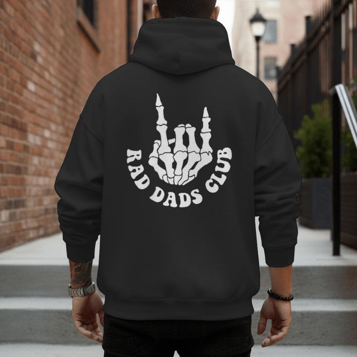 Rad Dads Club Fathers Day Cool Dads Club Men's Hoodie Back Print Rad Dads Club Fathers Day Cool Dads Club Men's Hoodie Back Print