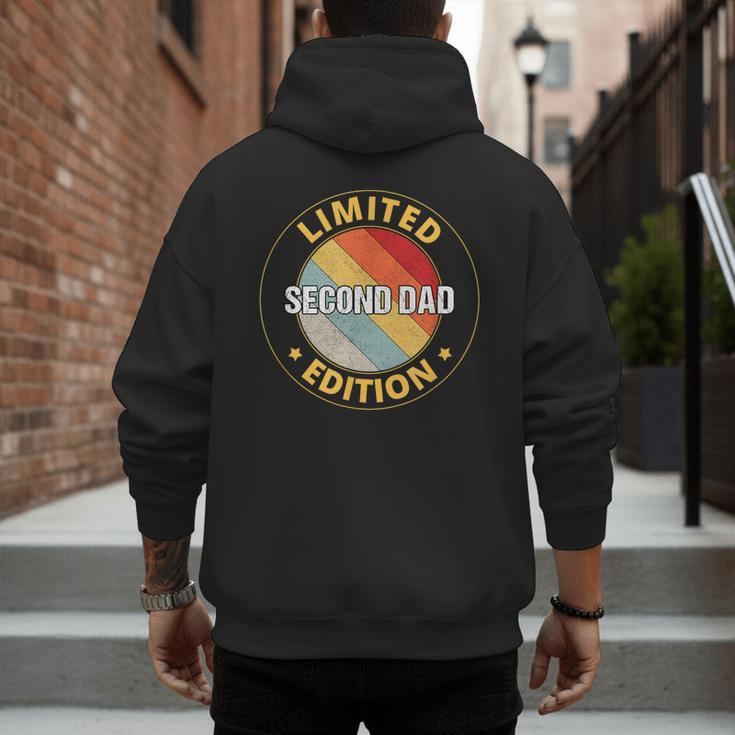 Second Dad Men's Hoodie Back Print Second Dad Men's Hoodie Back Print