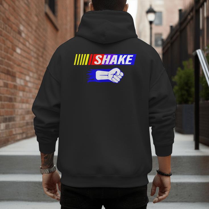 Shake And Bake Family Lover Dad Daughter Son Matching Men's Hoodie Back Print