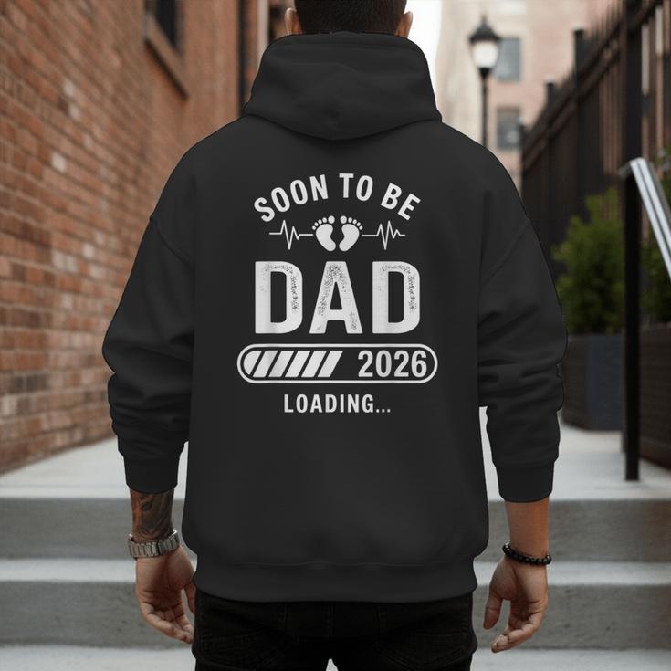 Soon To Be Dad 2026 Loading Men's Hoodie Back Print