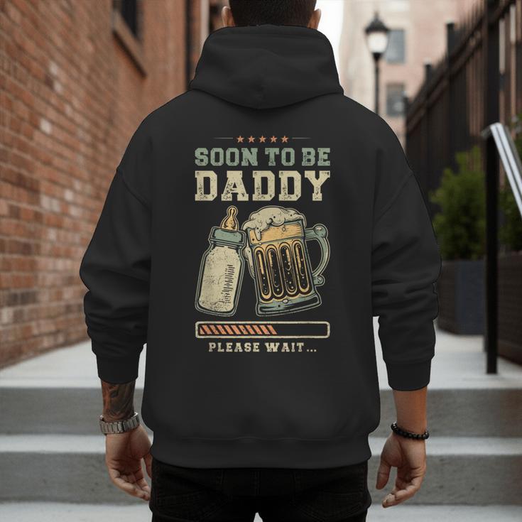 Soon To Be Daddy Fatherhood Baby Announcement Future Dad Men's Hoodie Back Print Soon To Be Daddy Fatherhood Baby Announcement Future Dad Men's Hoodie Back Print