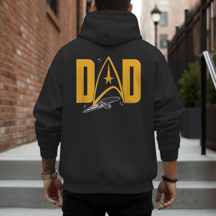 Star Trek Starfleet Dad Men's Hoodie Back Print