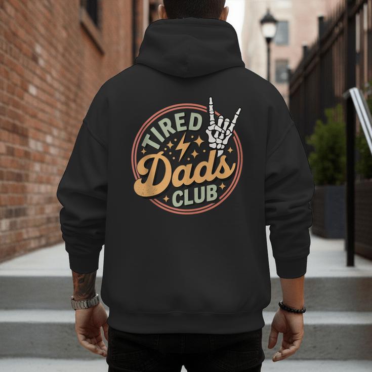 Tired Dads Club Men's Hoodie Back Print