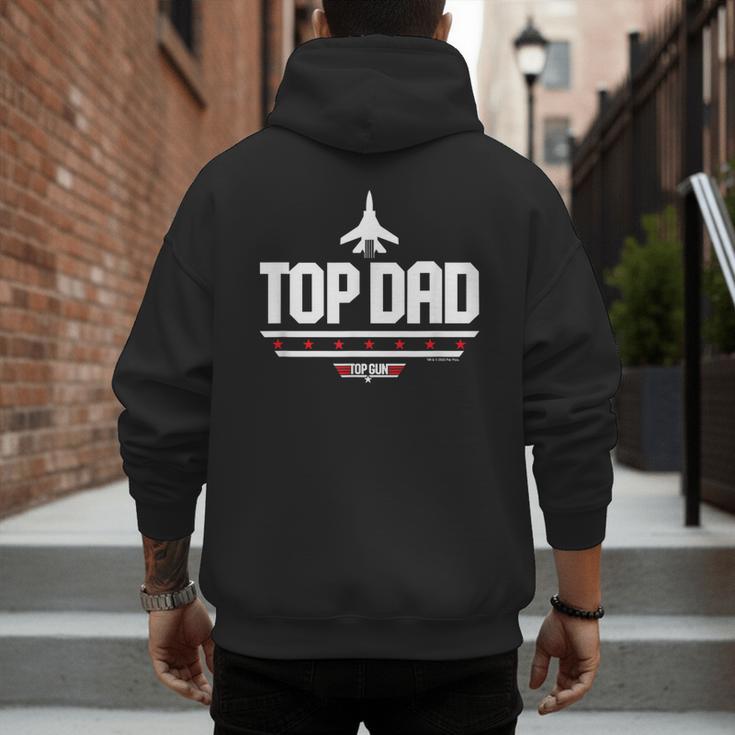 Top Gun Father's Day Top Dad Men's Hoodie Back Print Top Gun Father's Day Top Dad Men's Hoodie Back Print