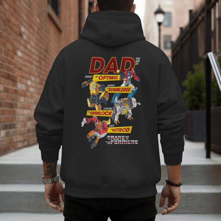 Transformers Father's Day Autobots Dad You Are Smart Logo Men's Hoodie Back Print Transformers Father's Day Autobots Dad You Are Smart Logo Men's Hoodie Back Print