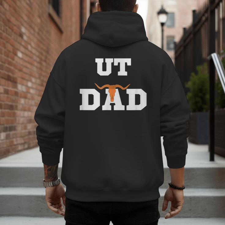 UT Austin Dad Shirt Ut Austin Dad Men's Hoodie Back Print