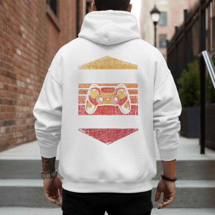 Dad Level Unlocked Gaming Gamer Father Video Games Men's Hoodie Back Print Dad Level Unlocked Gaming Gamer Father Video Games Men's Hoodie Back Print