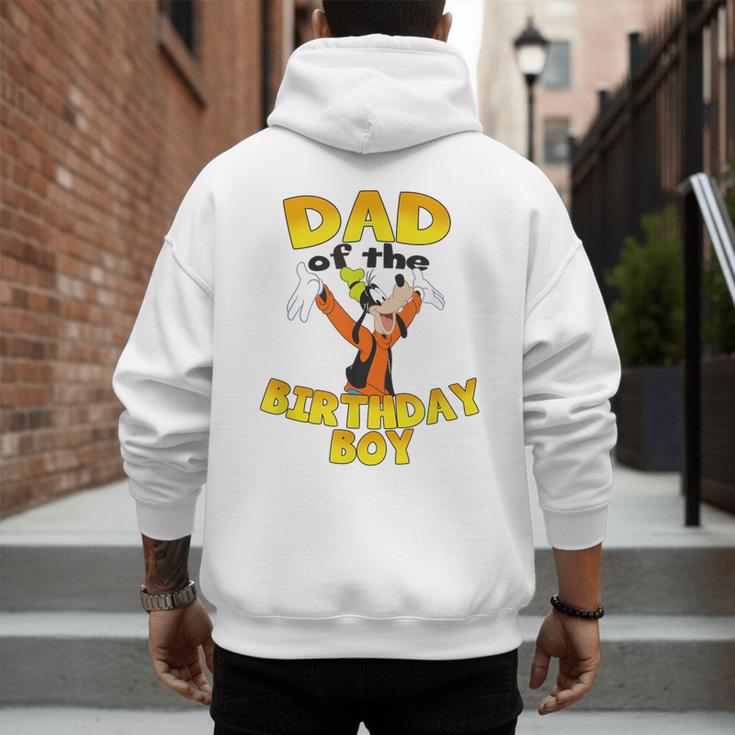 Disney Mickey & Friends Goofy Dad Of The Birthday Boy Men's Hoodie Back Print