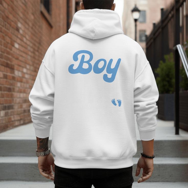 Expecting Dad Of Boy Est 2026 Father's Day Son-Dad To Be Men Men's Hoodie Back Print Expecting Dad Of Boy Est 2026 Father's Day Son-Dad To Be Men Men's Hoodie Back Print