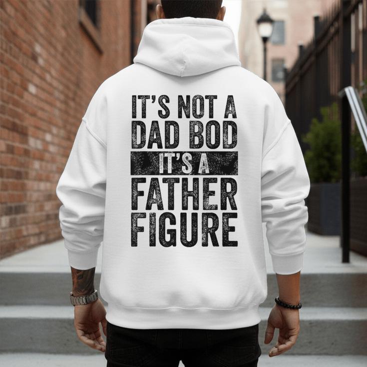 It's Not A Dad BOD It's A Father Figure Vintage Joke Men's Hoodie Back Print It's Not A Dad BOD It's A Father Figure Vintage Joke Men's Hoodie Back Print