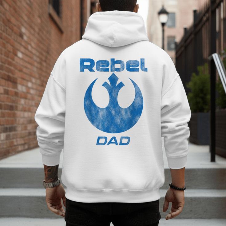 Star Wars Rebel Alliance Matching Family DAD T-Shirt Men's Hoodie Back Print
