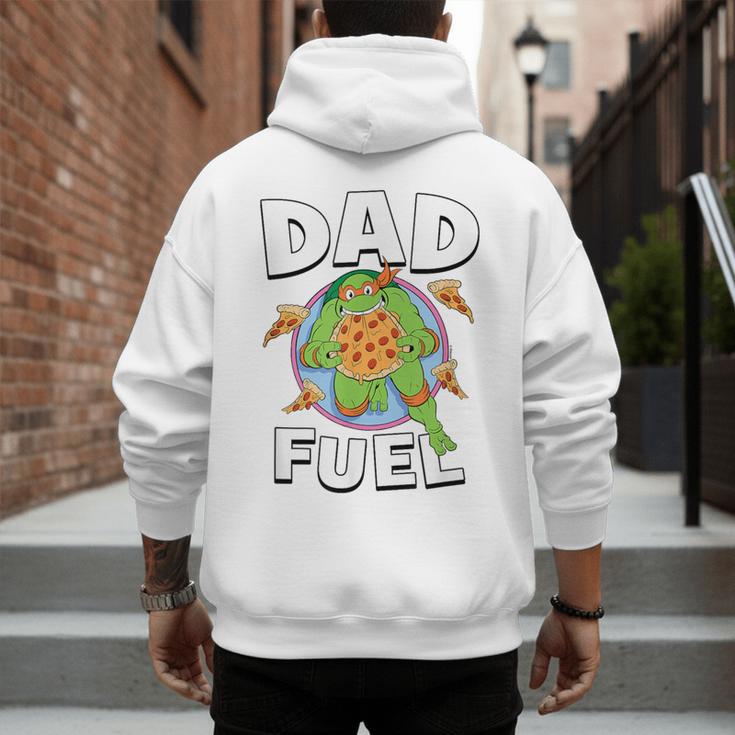 TMNT Michelangelo Dad Fuel Men's Hoodie Back Print
