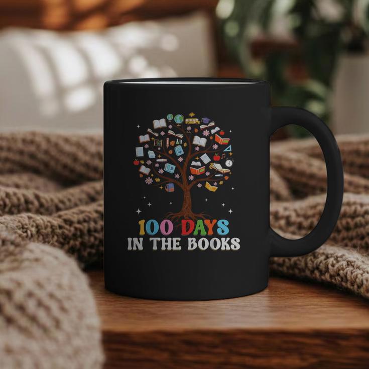 100 Days Of School 100th Day In The Books Reading Teacher Graphic Print Coffee Mug 100 Days Of School 100th Day In The Books Reading Teacher Graphic Print Coffee Mug