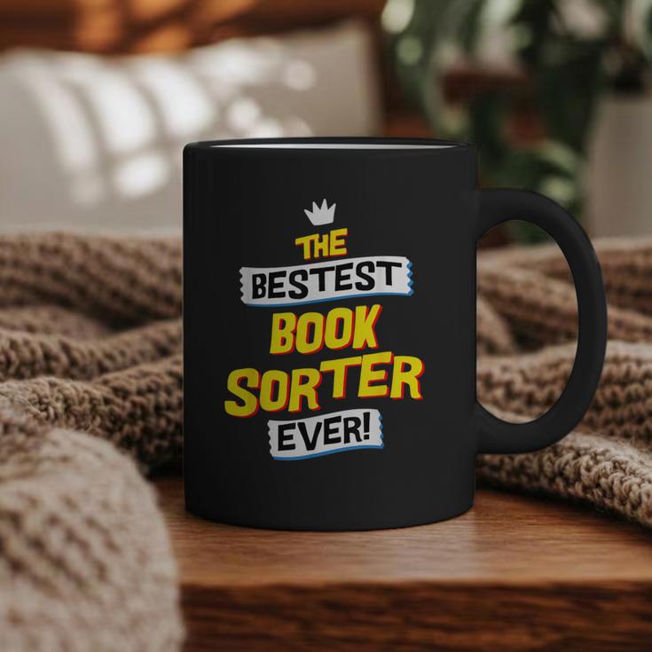 Best Book Sorter Job Occupation Graphic Print Coffee Mug