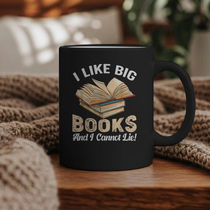 I Like Big Books And I Cannot Lie Book Reading Graphic Print Coffee Mug