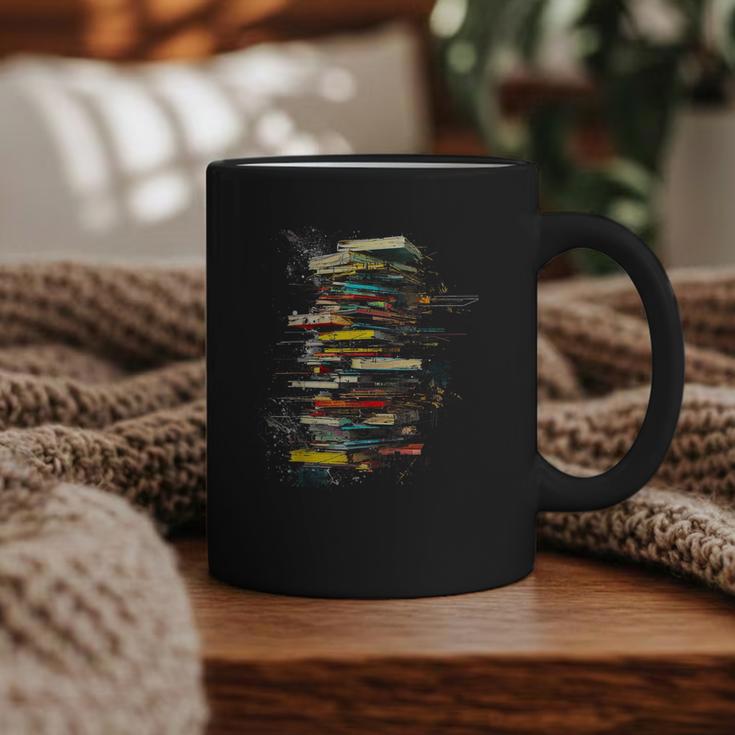 Book Abstract Art Drawing Painting Graphic Book Graphic Print Coffee Mug