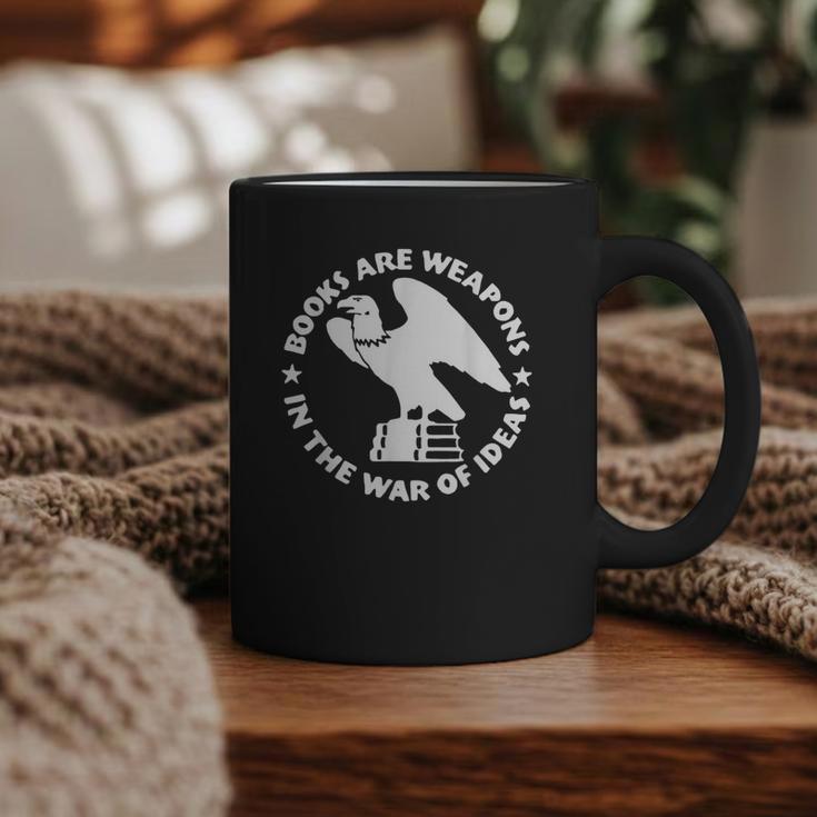 Books Are Weapons In The War Of Ideas Graphic Print Coffee Mug