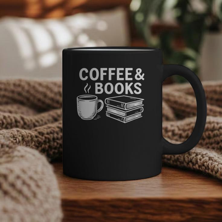 Coffee & Books Graphic Print Coffee Mug