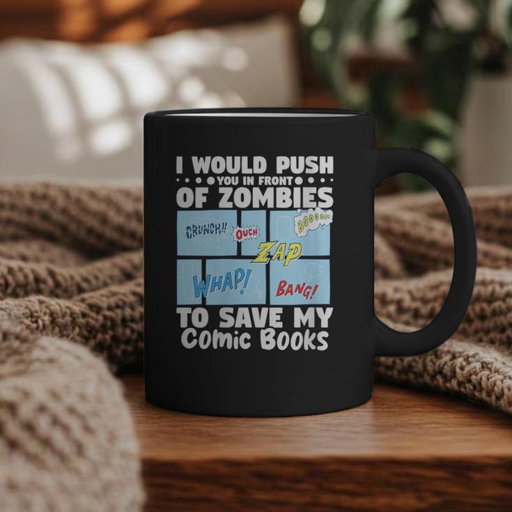 Comics Collecting Book Collector Guide Comics Lover Graphic Print Coffee Mug