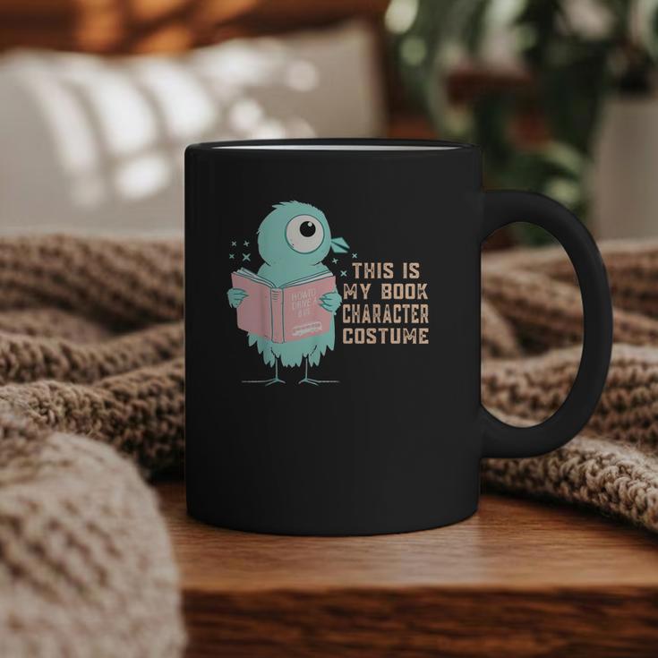 Cute Pigeon This Is My Book Character Costume For Reading Graphic Print Coffee Mug