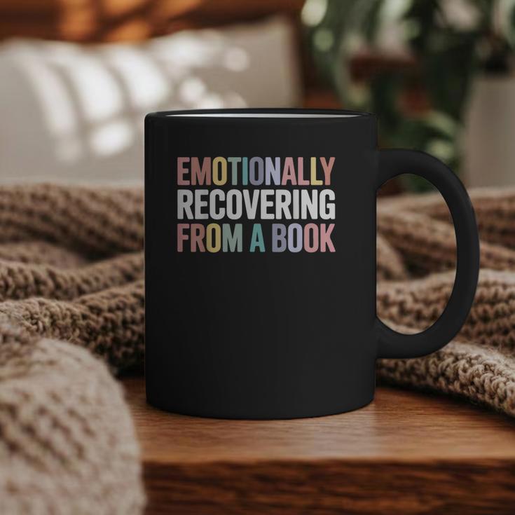 Emotionally Recovering From a Book Reading Librarian Graphic Print Coffee Mug