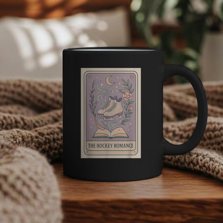 Hockey Romance Tarot Card Books Reader Cozy Reading Graphic Print Coffee Mug