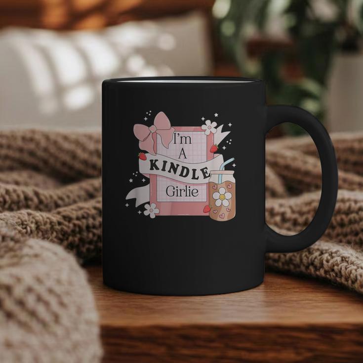 I'm A Kindle Girlie Book Lover Bookish Graphic Print Coffee Mug