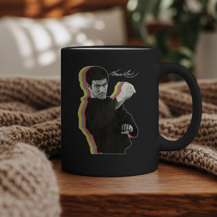 Kids Bruce Lee Photo From Fighting Method Book Kids Graphic Print Coffee Mug