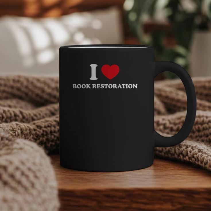I LOVE BOOK RESTORATION Graphic Print Coffee Mug