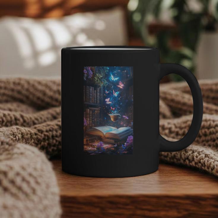 Magic Books Butterflies Fantasy Nature Tea Enchanting Graphic Print Coffee Mug Magic Books Butterflies Fantasy Nature Tea Enchanting Graphic Print Coffee Mug