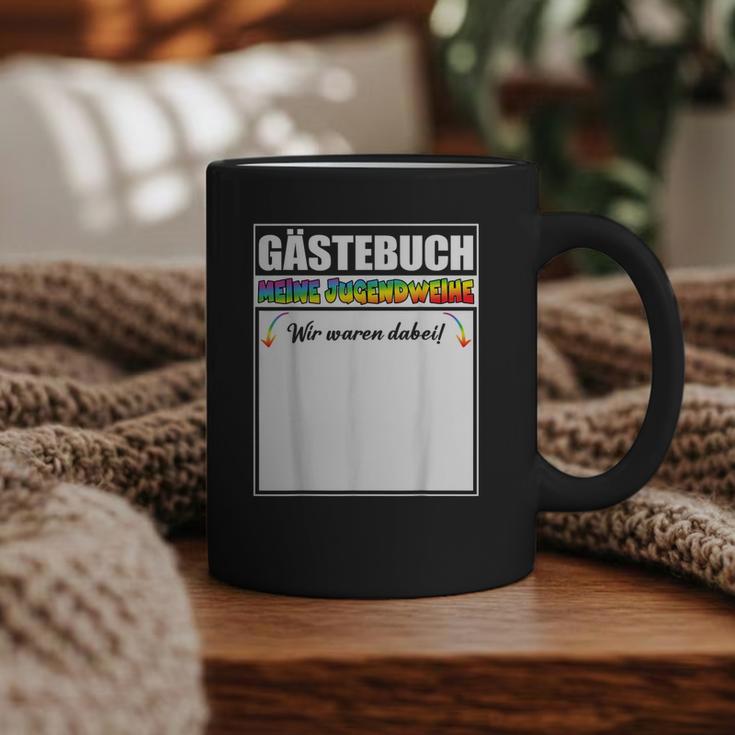Meine Jugendweihe Guest Book Colourful Wir Waren Dabei MäDchen German Graphic Print Coffee Mug