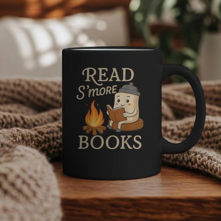 Read S'More Books Campfire Reading Book Lovers Camper Graphic Print Coffee Mug