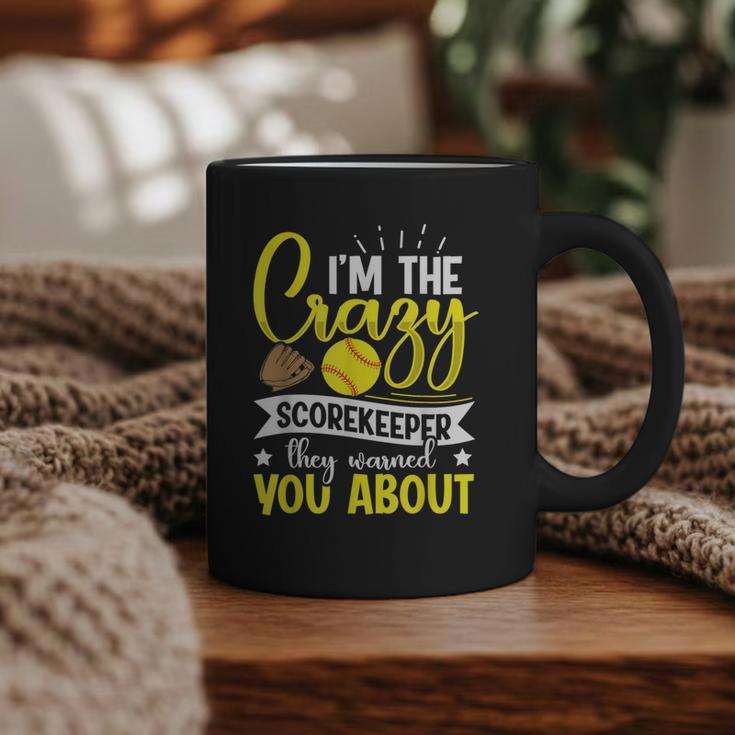 Softball Scorekeeper For a Score Book Keeper Graphic Print Coffee Mug