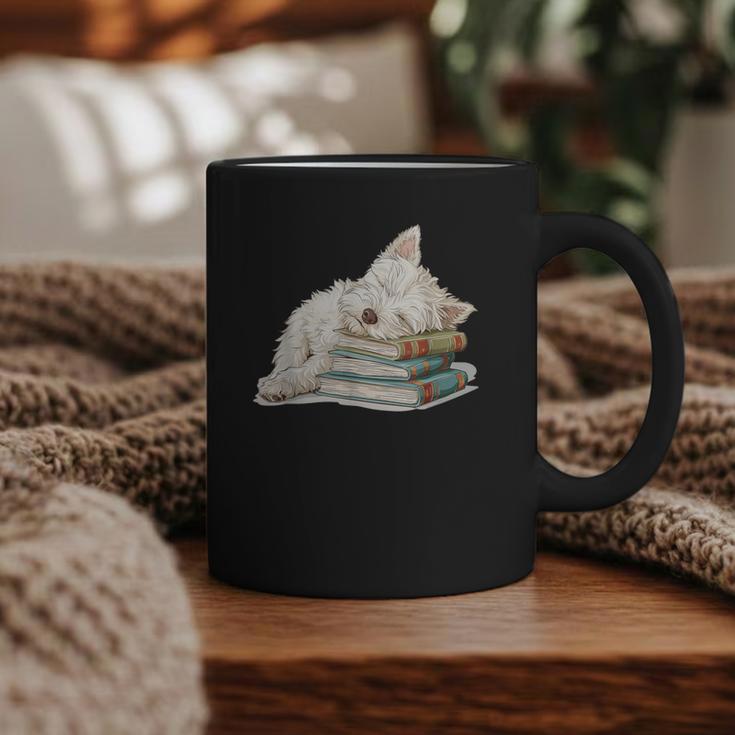 West Highland Terrier Books Dog Breed Westie For Men Women Girls Kids Graphic Print Coffee Mug