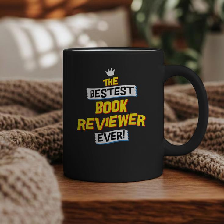 Women's Best Book Reviewer Critic Job Occupation Graphic Print Coffee Mug
