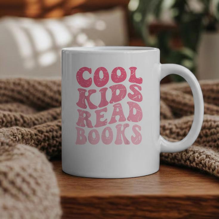 Cool Kids Read Books Library Book Reader Book Nerd Graphic Print Coffee Mug