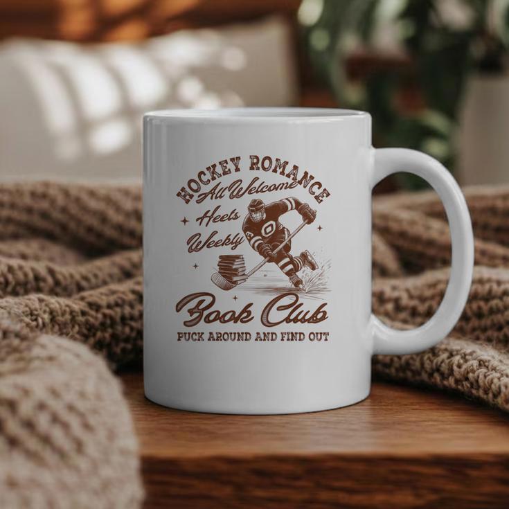 Hockey Romance Smut Reader Book Club Book Lover Bookish Graphic Print Coffee Mug