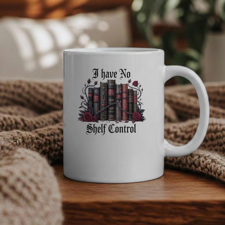 I Have No Shelf Control Dark Academia Book Lover TBR Graphic Print Coffee Mug I Have No Shelf Control Dark Academia Book Lover TBR Graphic Print Coffee Mug