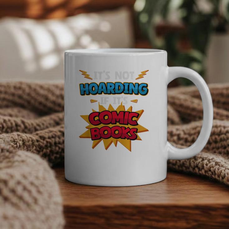 It Is Not Hoarding If It's Comic Books Collector Tee Premium Tri-Blend Graphic Print Coffee Mug
